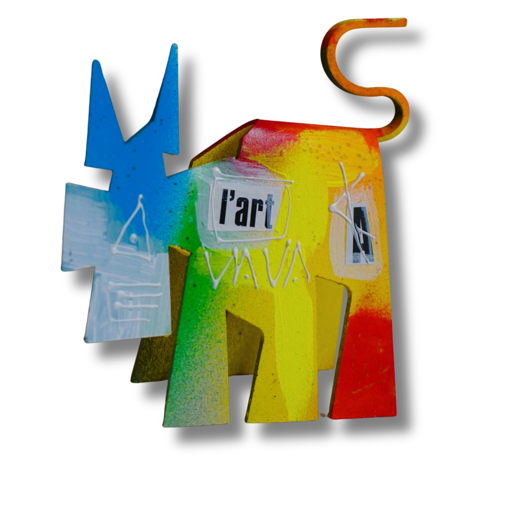 Vache de® Métal design 3