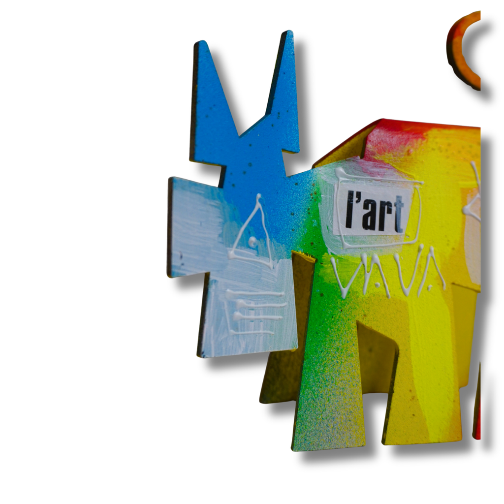Vache de® Métal design 3