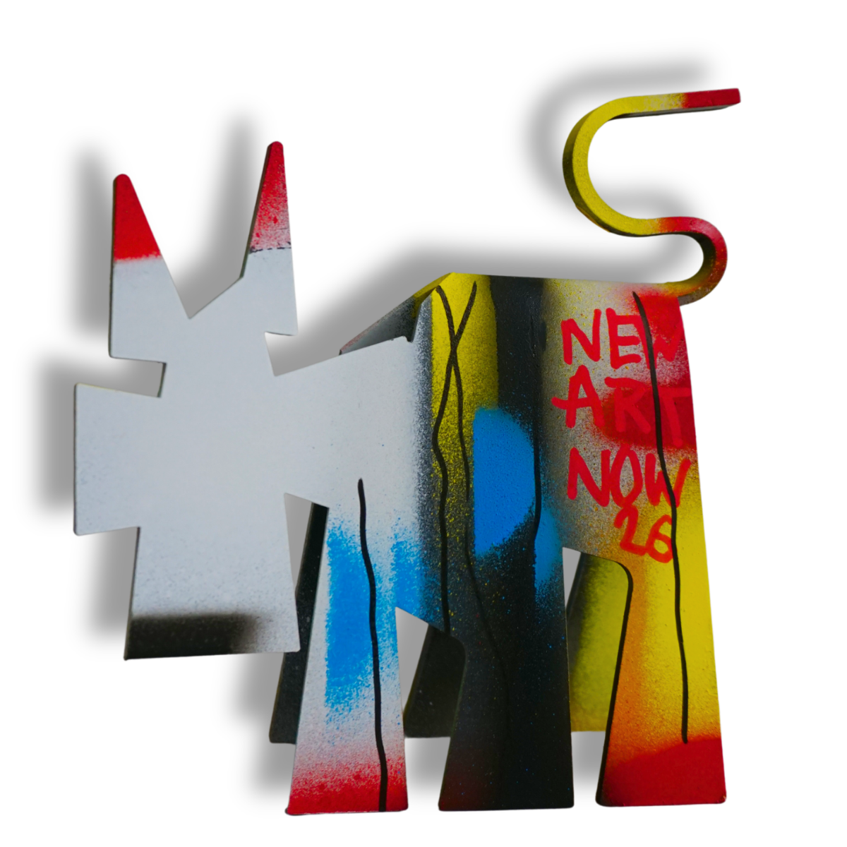 Vache de® Métal design 2