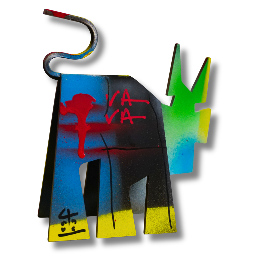 Vache de® Métal design 2