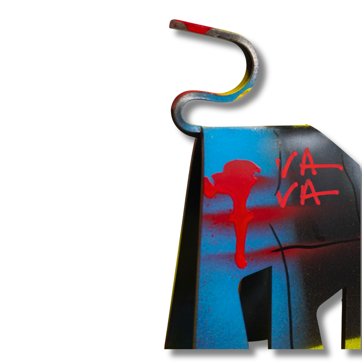 Vache de® Métal design 2