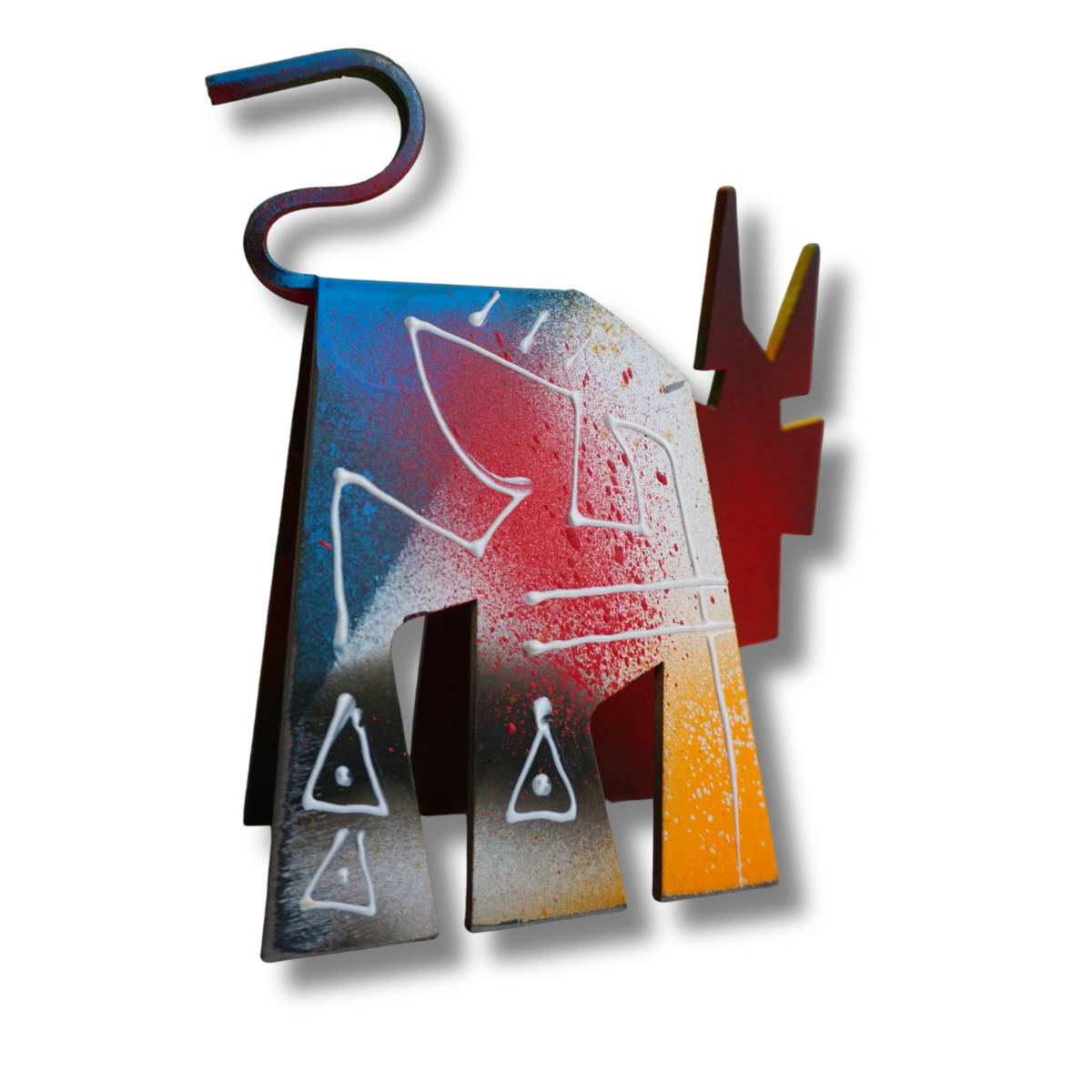 Vache de® Métal design 1