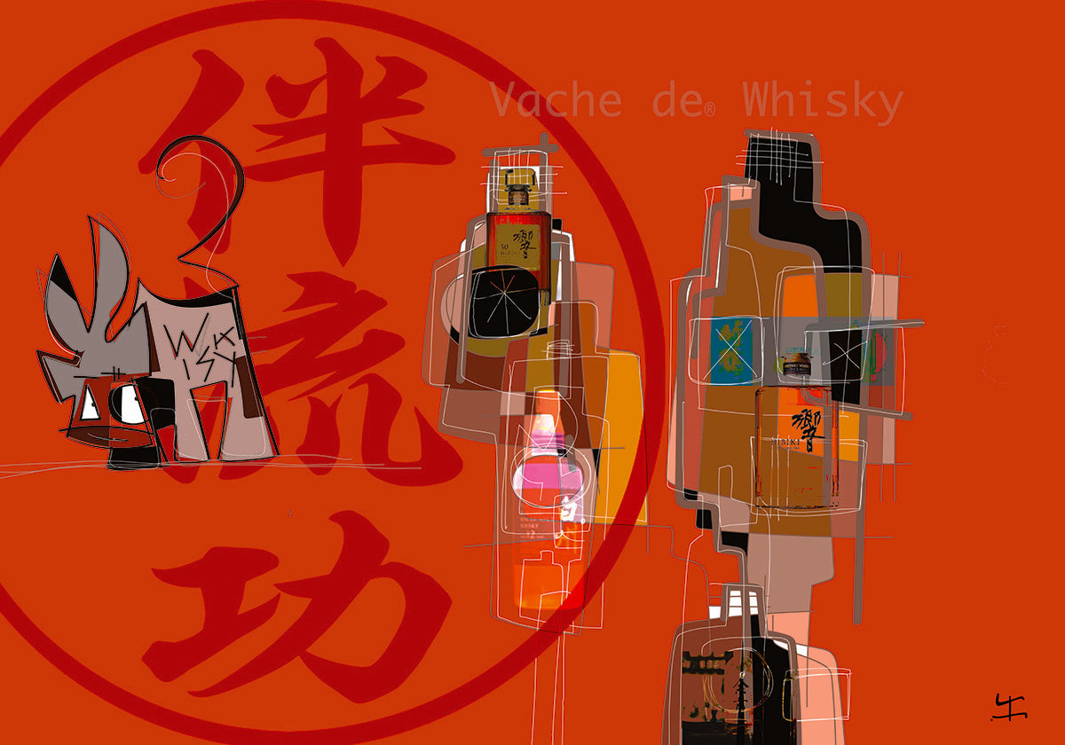 Set de table Vache de Whisky