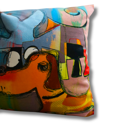 Coussin Vache de Chien