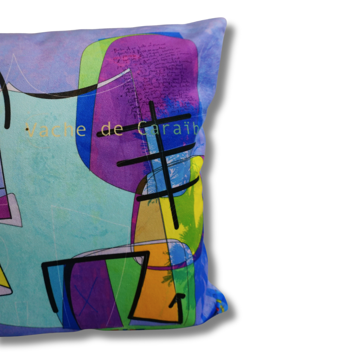 Coussin Vache de Caraïbes