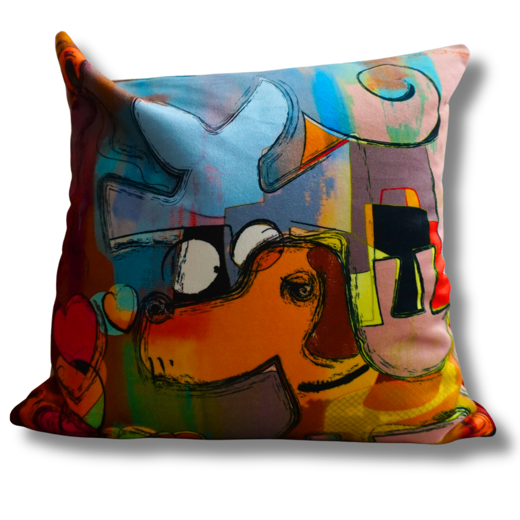 Coussin Vache de Chien