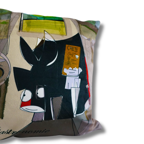 Coussin Vache de Gastronomie