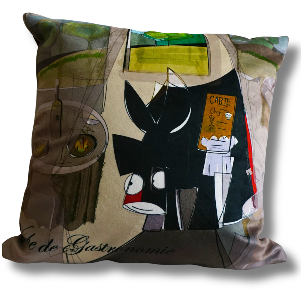 Coussin Vache de Gastronomie