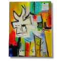 Œuvre originale VanLuc - Vache de Paye