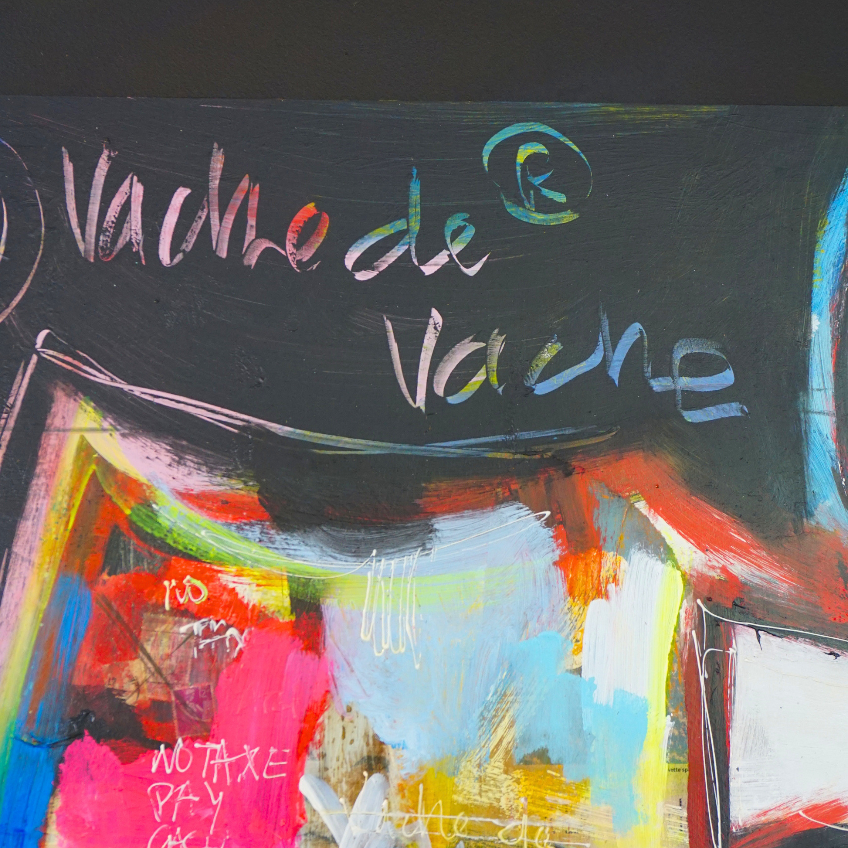 Œuvre originale VanLuc - Vache de Vache