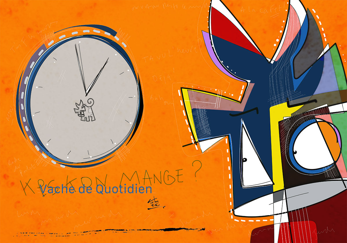Set de table Vache de Quotidien