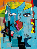 Edition d'art Vache de Couple, artiste VanLuc