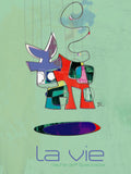 Edition d'art Vache de Spectacle, artiste VanLuc