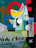 Edition d'art Vache d'Artiste, artiste VanLuc