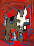 Edition d'art Vache de Regard, artiste VanLuc